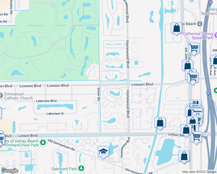 map of restaurants, bars, coffee shops, grocery stores, and more near 2801 Zorno Way in Delray Beach