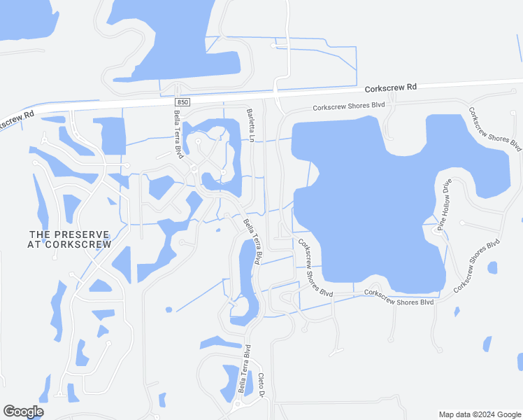 map of restaurants, bars, coffee shops, grocery stores, and more near 20071 Barletta Lane in Estero