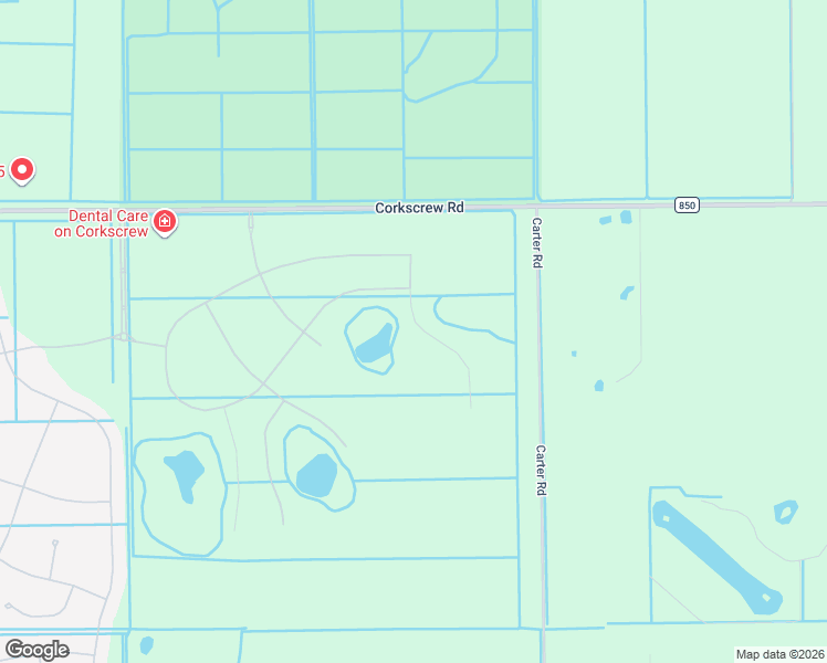 map of restaurants, bars, coffee shops, grocery stores, and more near 20290 County Road 850 in Estero