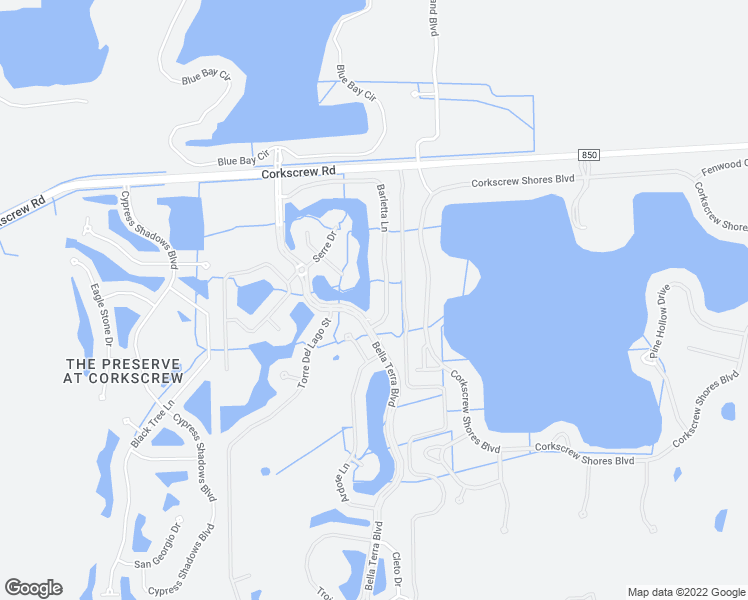 map of restaurants, bars, coffee shops, grocery stores, and more near 20050 Barletta Lane in Estero
