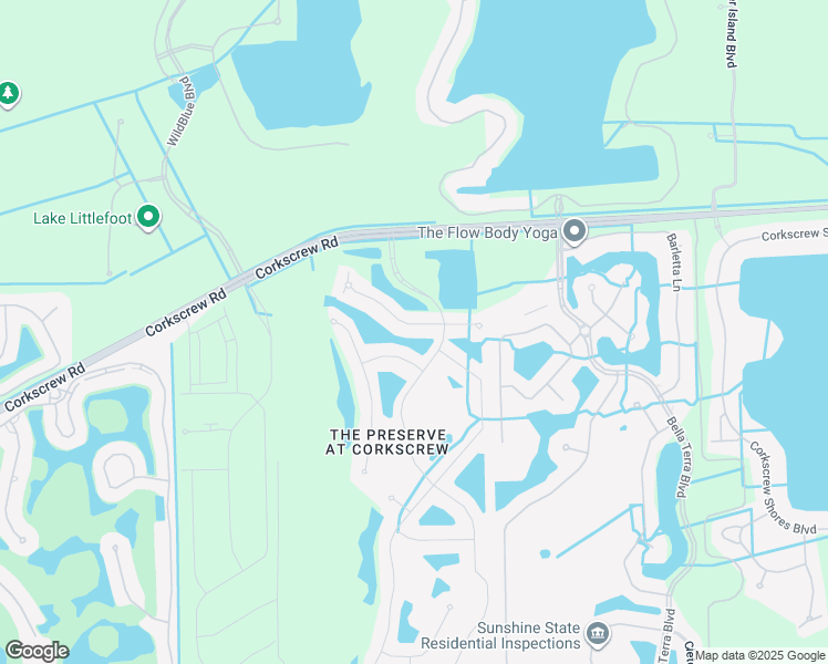 map of restaurants, bars, coffee shops, grocery stores, and more near 13513 Villa Di Preserve Lane in Estero