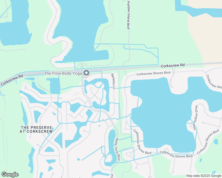 map of restaurants, bars, coffee shops, grocery stores, and more near 20000 Barletta Lane in Estero