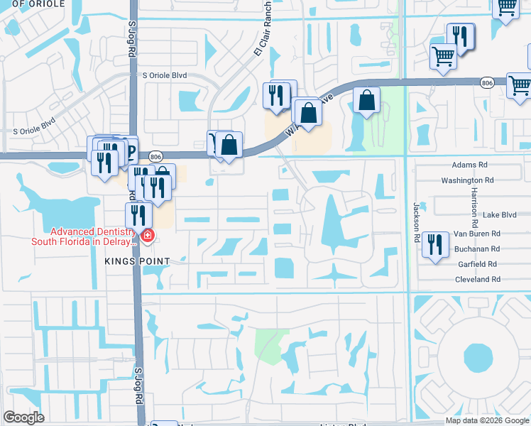 map of restaurants, bars, coffee shops, grocery stores, and more near 6049 Heliconia Road in Delray Beach
