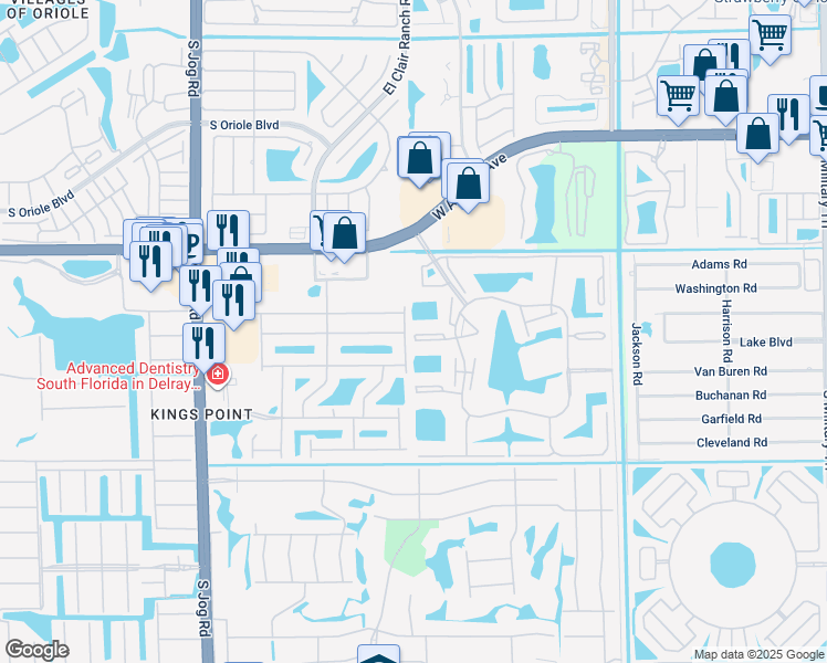map of restaurants, bars, coffee shops, grocery stores, and more near 6049 Heliconia Road in Delray Beach