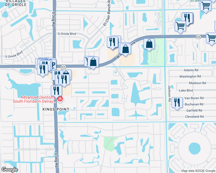 map of restaurants, bars, coffee shops, grocery stores, and more near 6049 Heliconia Road in Delray Beach