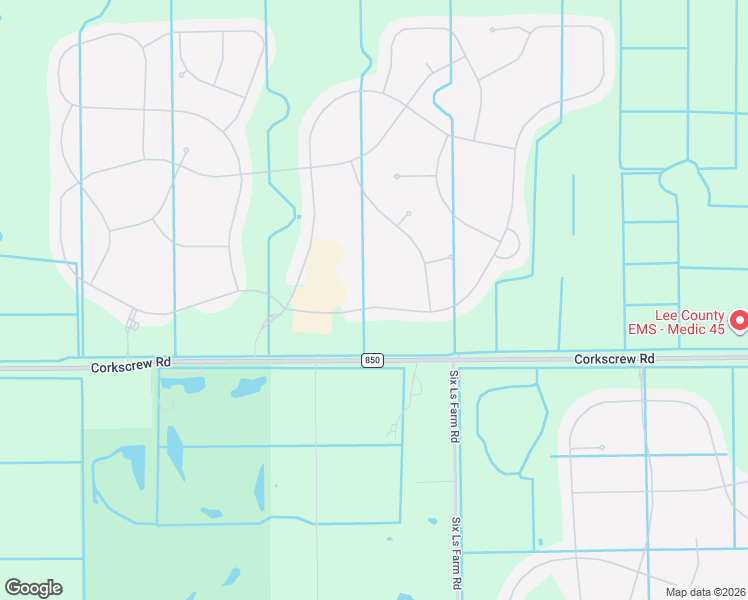 map of restaurants, bars, coffee shops, grocery stores, and more near 19641 The Place Boulevard in Estero
