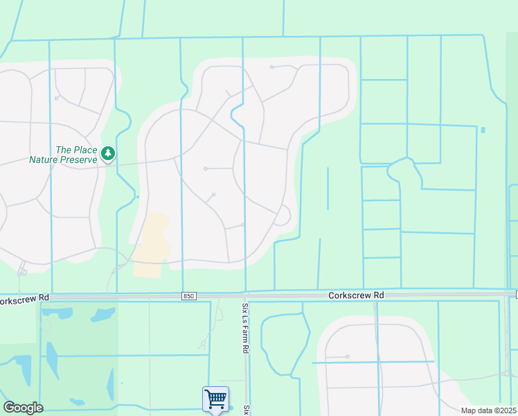map of restaurants, bars, coffee shops, grocery stores, and more near 19688 Deming Lane in Estero