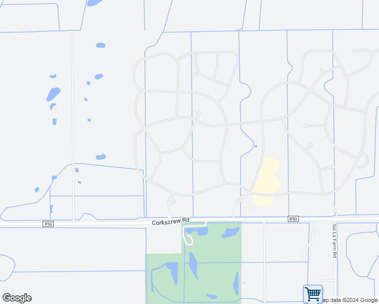 map of restaurants, bars, coffee shops, grocery stores, and more near 17453 Newberry Lane in Estero