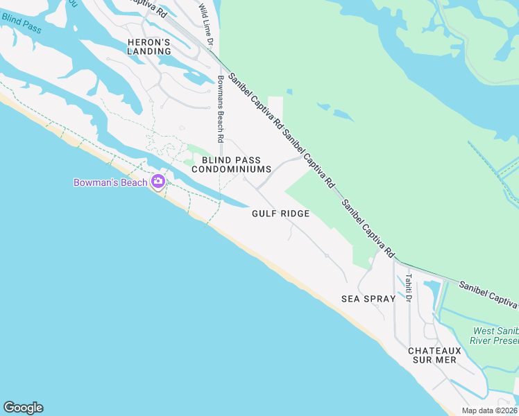 map of restaurants, bars, coffee shops, grocery stores, and more near 5099 Joewood Drive in Sanibel