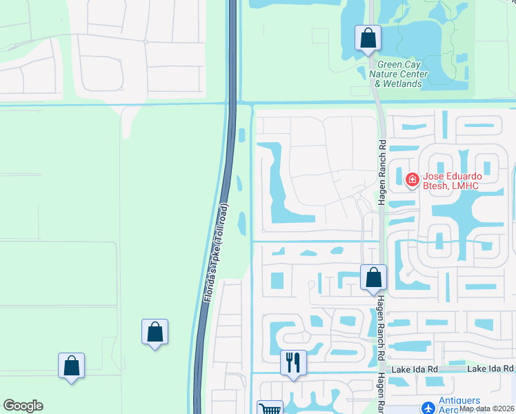 map of restaurants, bars, coffee shops, grocery stores, and more near 7862 Monarch Court in Delray Beach