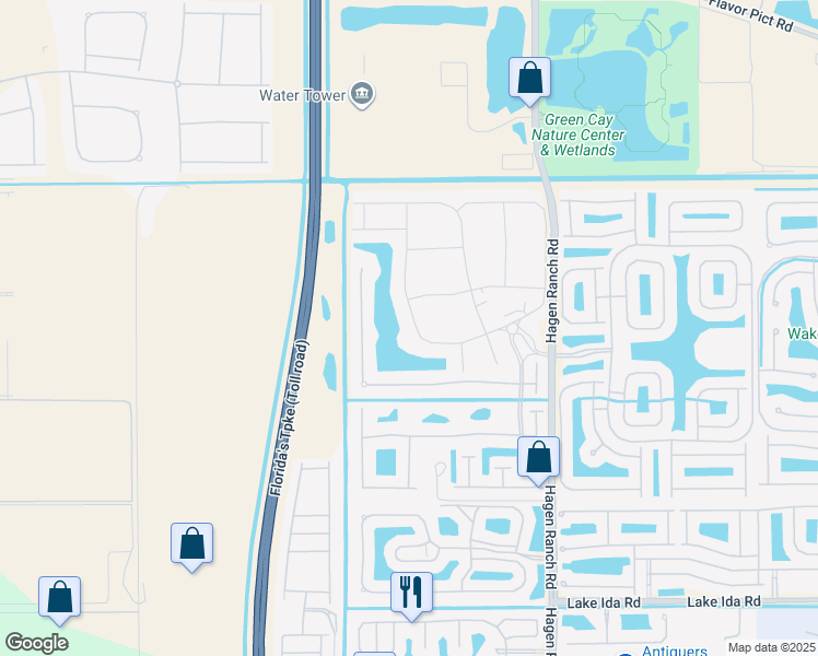 map of restaurants, bars, coffee shops, grocery stores, and more near 7729 Monarch Court in Delray Beach