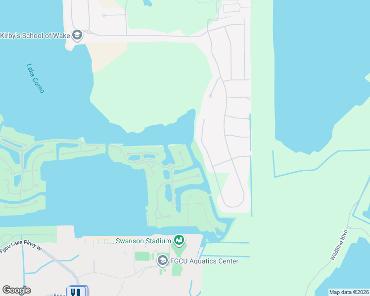 map of restaurants, bars, coffee shops, grocery stores, and more near 18109 Via Portofino Way in Miromar Lakes