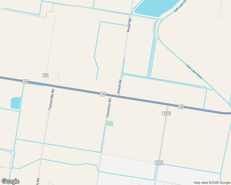 map of restaurants, bars, coffee shops, grocery stores, and more near 13688 Kenaf Road in Raymondville