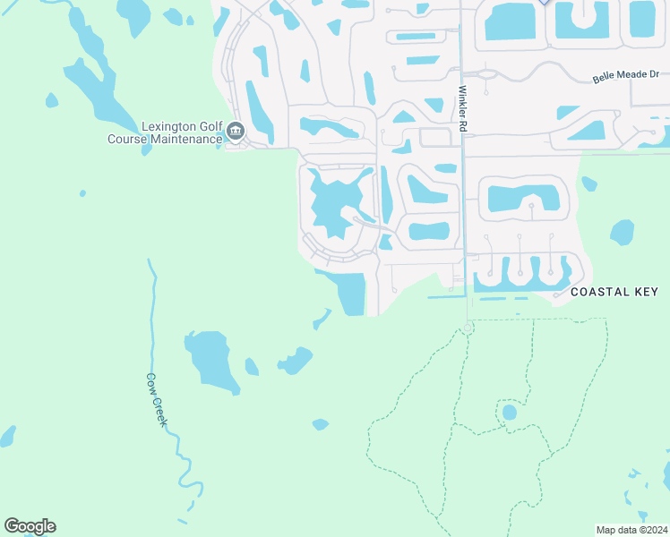 map of restaurants, bars, coffee shops, grocery stores, and more near 9111 Southmont Cove in Fort Myers