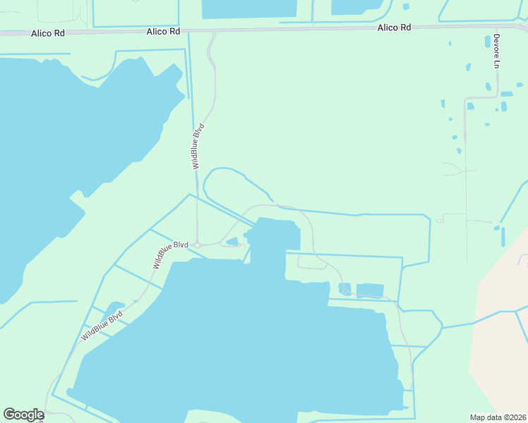 map of restaurants, bars, coffee shops, grocery stores, and more near Unnamed Road in Miromar Lakes
