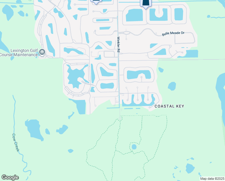 map of restaurants, bars, coffee shops, grocery stores, and more near 8772 Stockbridge Drive in Fort Myers