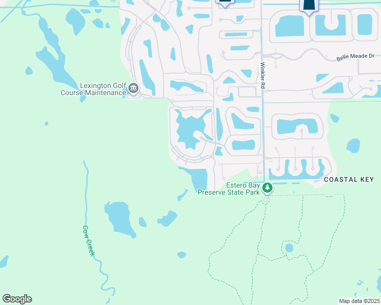 map of restaurants, bars, coffee shops, grocery stores, and more near 9110 Southmont Cove in Fort Myers