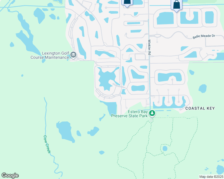 map of restaurants, bars, coffee shops, grocery stores, and more near 9110 Southmont Cove in Fort Myers