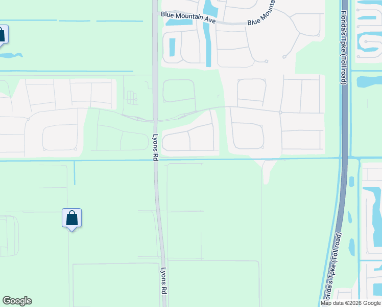 map of restaurants, bars, coffee shops, grocery stores, and more near 8989 Golden Mountain Circle in Boynton Beach