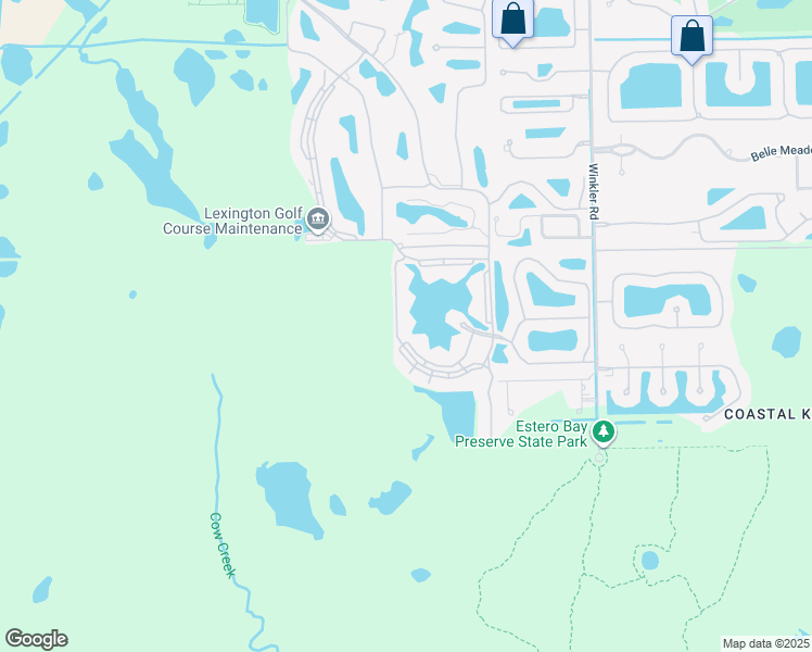 map of restaurants, bars, coffee shops, grocery stores, and more near 9140 Southmont Cove in Fort Myers