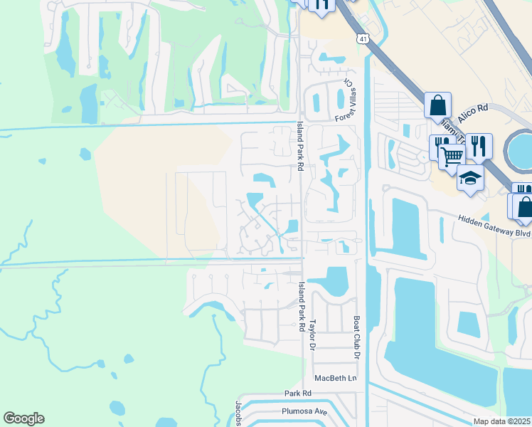 map of restaurants, bars, coffee shops, grocery stores, and more near 6416 Royal Woods Drive in Fort Myers