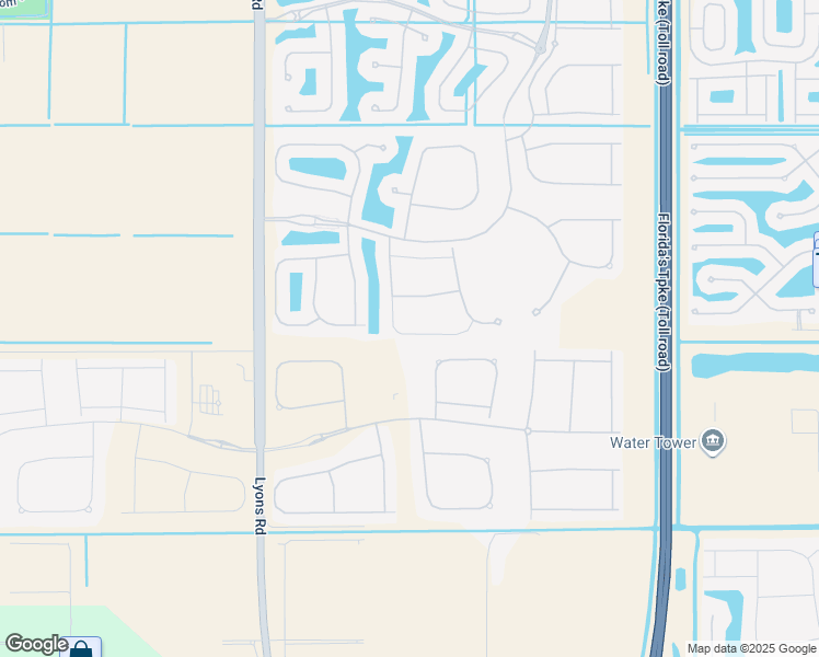 map of restaurants, bars, coffee shops, grocery stores, and more near 12612 Copper Mountain Pass in Boynton Beach