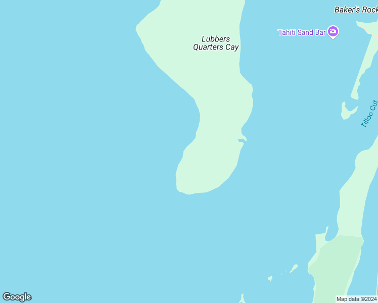 map of restaurants, bars, coffee shops, grocery stores, and more near Centre Line Road in Elbow Cay