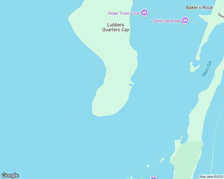 map of restaurants, bars, coffee shops, grocery stores, and more near Centre Line Road in Elbow Cay