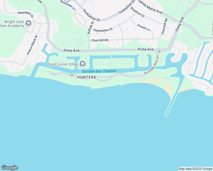 map of restaurants, bars, coffee shops, grocery stores, and more near Dundee Bay Drive in Freeport