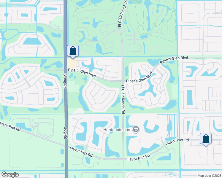 map of restaurants, bars, coffee shops, grocery stores, and more near 6071 Hook Lane in Boynton Beach