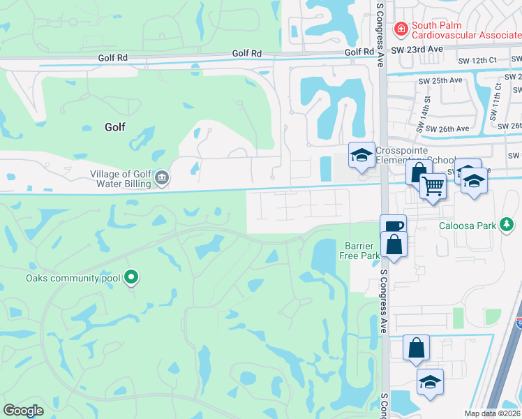 map of restaurants, bars, coffee shops, grocery stores, and more near 1769 Palmland Drive in Boynton Beach