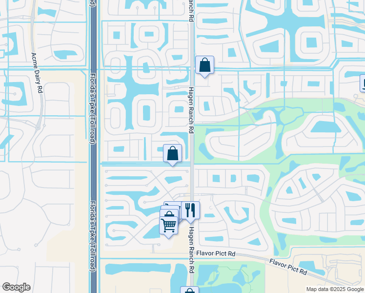 map of restaurants, bars, coffee shops, grocery stores, and more near 7569 Las Cruces Court in Boynton Beach