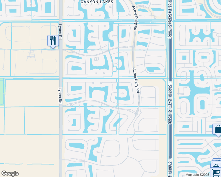 map of restaurants, bars, coffee shops, grocery stores, and more near 8369 Emerald Winds Circle in Boynton Beach