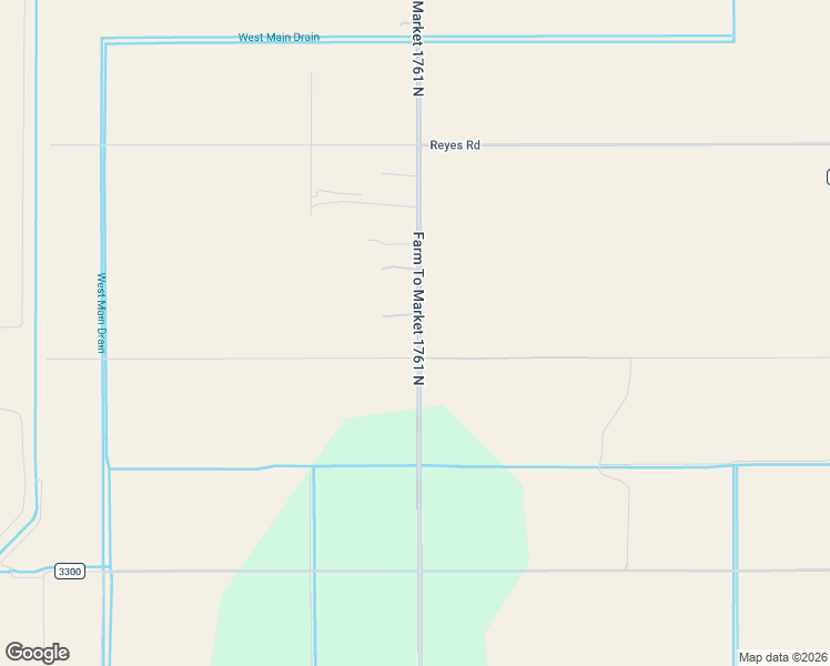 map of restaurants, bars, coffee shops, grocery stores, and more near 14613 Farm to Market Road 1761 in Raymondville
