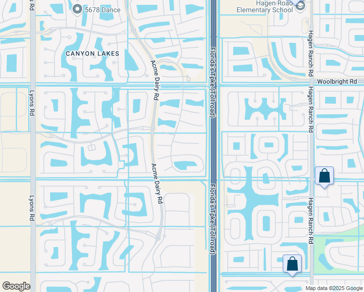 map of restaurants, bars, coffee shops, grocery stores, and more near 8120 Pinnacle Pass Way in Boynton Beach