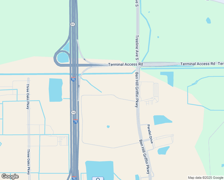 map of restaurants, bars, coffee shops, grocery stores, and more near 16200 Ben Hill Griffin Parkway in Fort Myers