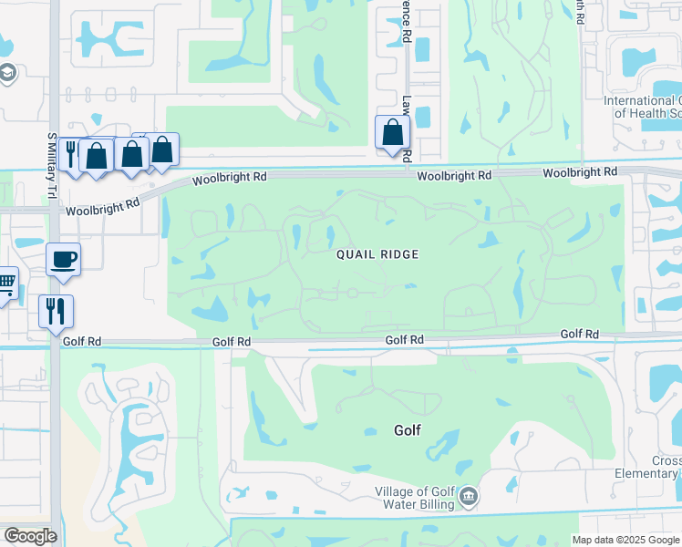 map of restaurants, bars, coffee shops, grocery stores, and more near 4143 Kittiwake Court in Boynton Beach
