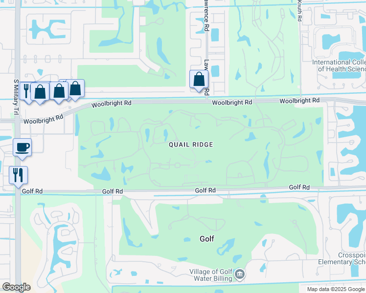 map of restaurants, bars, coffee shops, grocery stores, and more near 4056 Shell Drake Lane in Boynton Beach