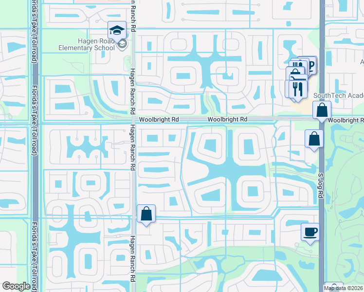 map of restaurants, bars, coffee shops, grocery stores, and more near 11184 Ihilani Way in Boynton Beach
