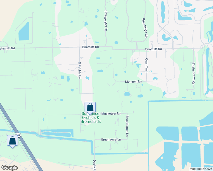map of restaurants, bars, coffee shops, grocery stores, and more near 15861 Swallowtail Lane in Fort Myers
