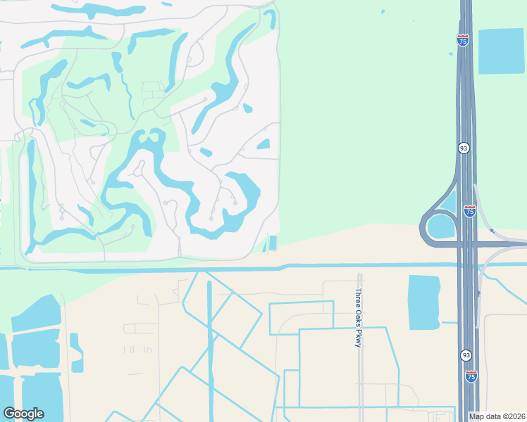 map of restaurants, bars, coffee shops, grocery stores, and more near 15244 Fiddlesticks Boulevard in Fort Myers