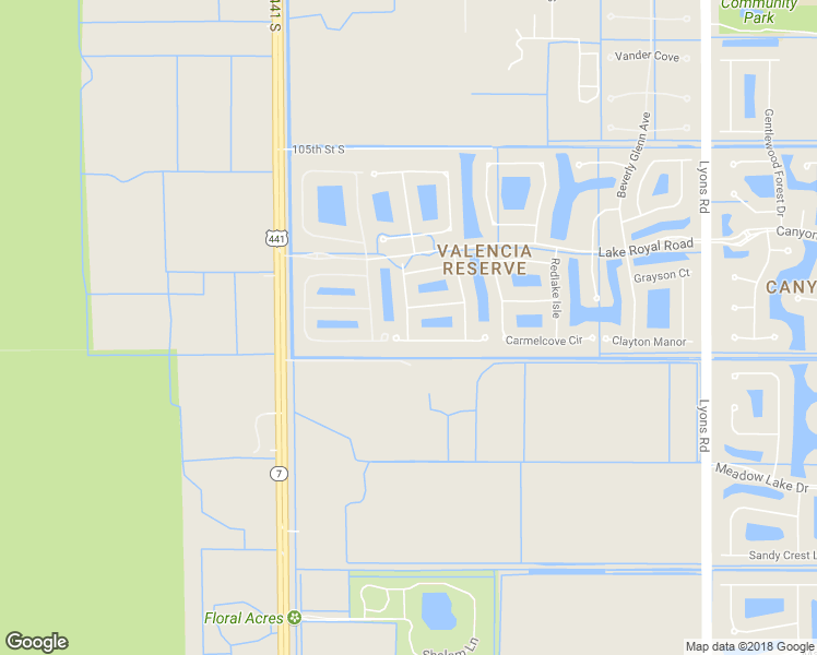 map of restaurants, bars, coffee shops, grocery stores, and more near 10771 Leaf Bridge Way in Boynton Beach