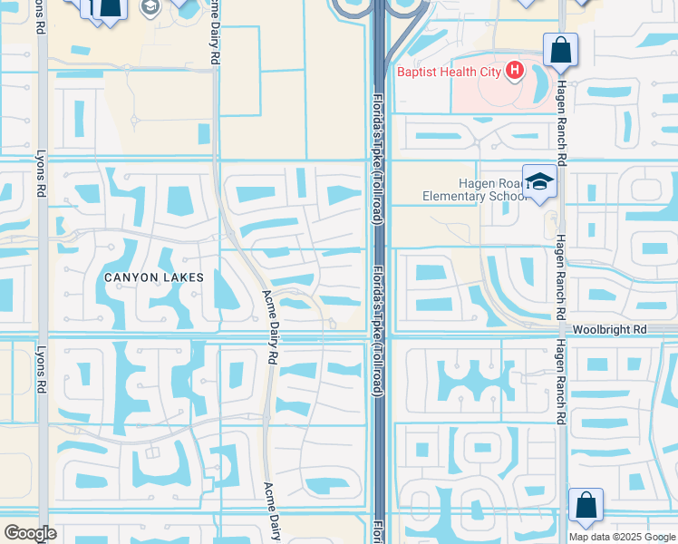 map of restaurants, bars, coffee shops, grocery stores, and more near 8156 Ravenna Lakes Drive in Boynton Beach