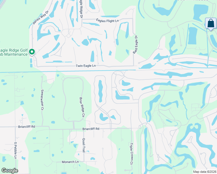 map of restaurants, bars, coffee shops, grocery stores, and more near 15421 Blackhawk Drive in Fort Myers