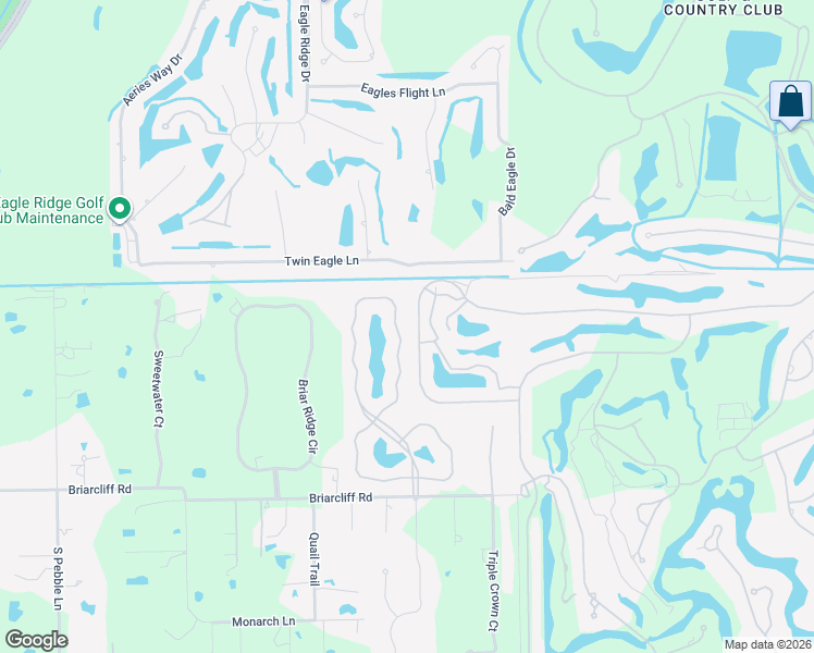 map of restaurants, bars, coffee shops, grocery stores, and more near 15421 Blackhawk Drive in Fort Myers