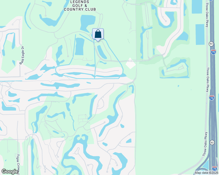 map of restaurants, bars, coffee shops, grocery stores, and more near 15130 Cannongate Drive in Fort Myers