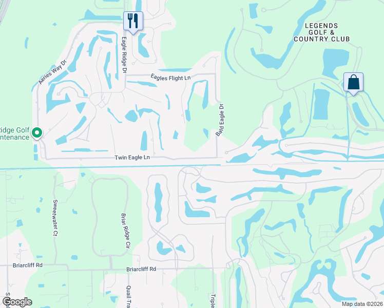 map of restaurants, bars, coffee shops, grocery stores, and more near 7831 Twin Eagle Ln in Fort Myers