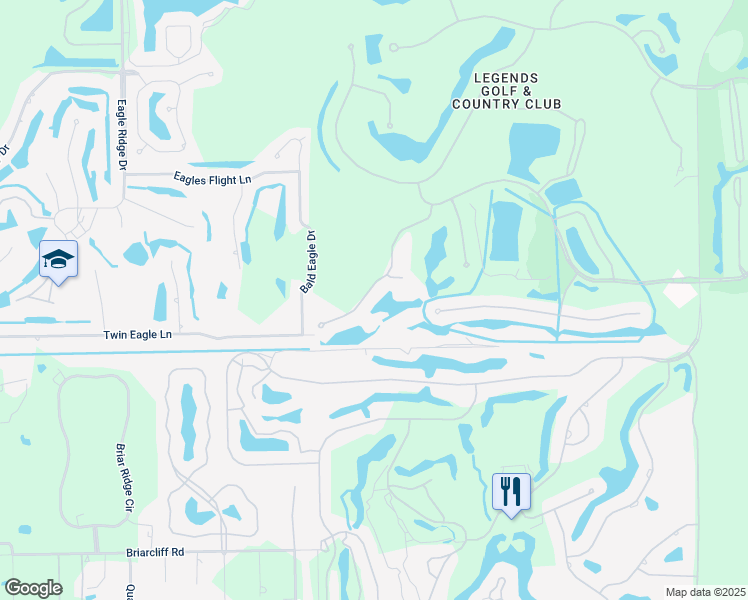 map of restaurants, bars, coffee shops, grocery stores, and more near in Lee County