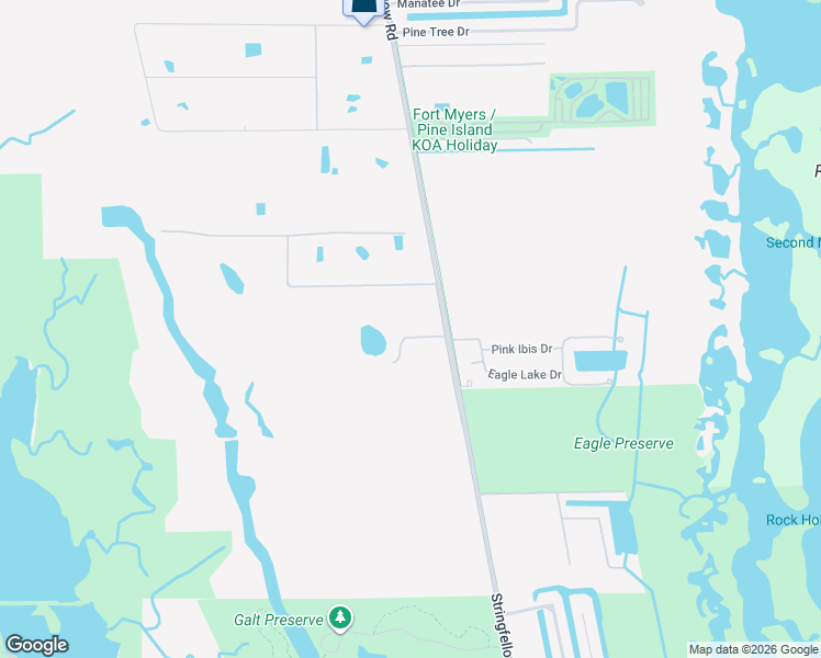 map of restaurants, bars, coffee shops, grocery stores, and more near 3935 Sylvan Lake Circle in Saint James City