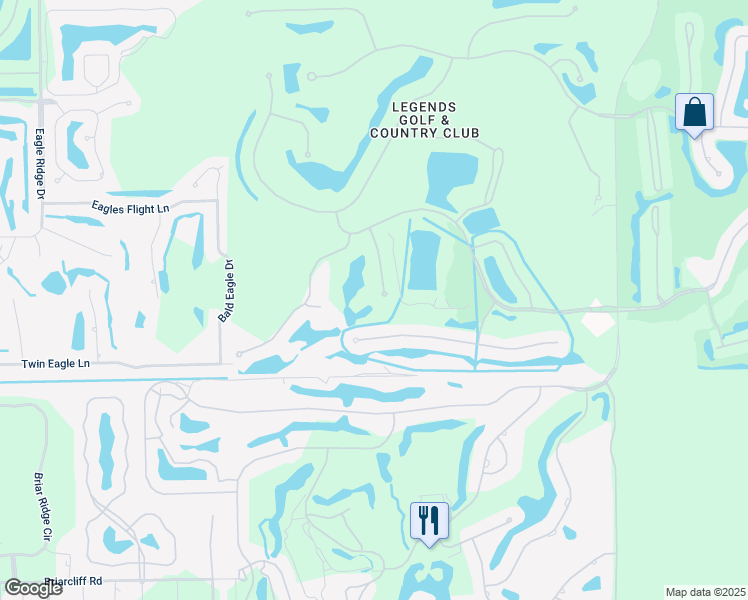 map of restaurants, bars, coffee shops, grocery stores, and more near 8457 Brittania Drive in Fort Myers